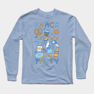 Retro Snack Party Long Sleeve T-Shirt